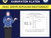 Hasil Survei Kepuasan Masyarakat Semester II Tahun 2023