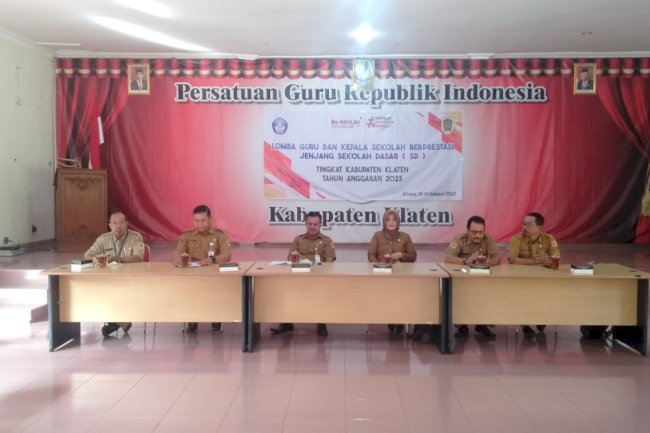 Lomba Guru dan Kepala Sekolah Berprestasi Jenjang SD Tingkat Kab. Klaten Tahun 2023
