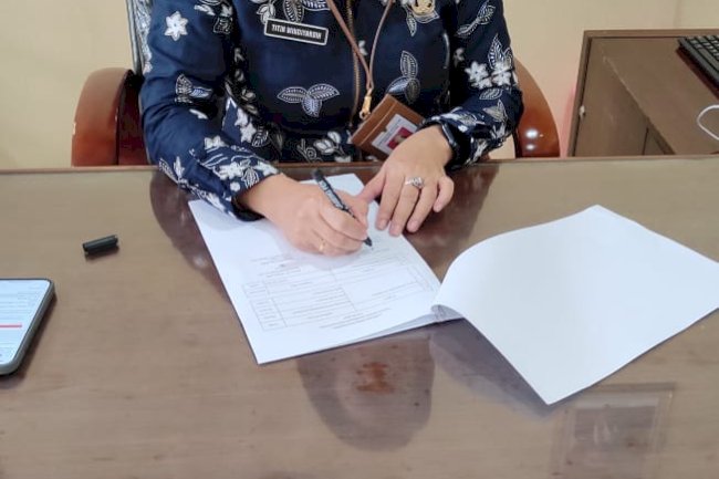 Penandatanganan Perjanjian Kinerja Dinas Pendidikan Tahun 2024