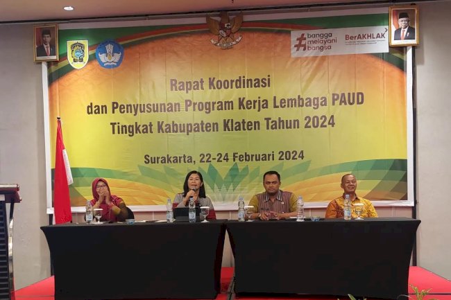 Laporan Rapat Koordinasi dan Penyusunan Program Kerja Lembaga PAUD Tingkat Kabupaten Klaten
