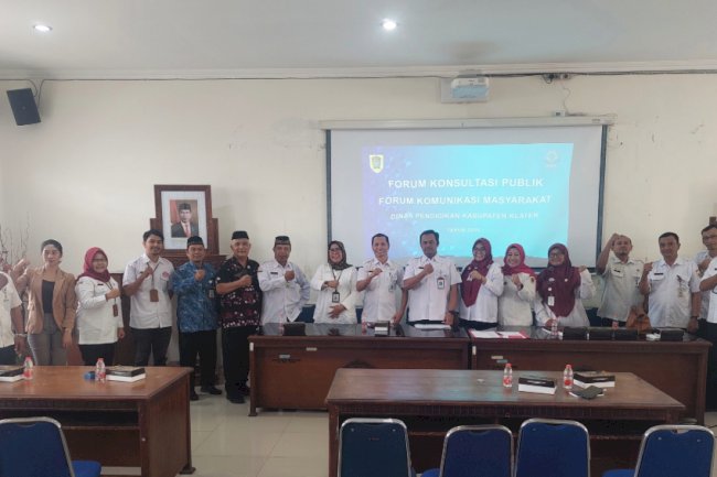 Forum Konsultasi Publik Dinas Pendidikan Kab. Klaten Tahun 2024