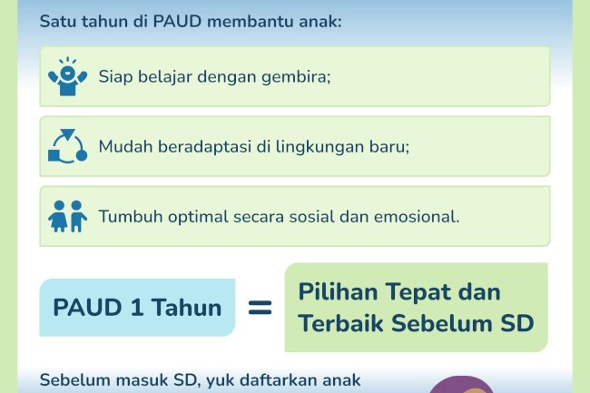 Orang Tua Hebat, Siapkan Anak Sejak Dini
