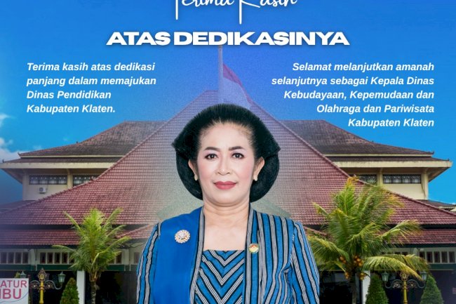 Terima Kasih atas Dedikasinya
