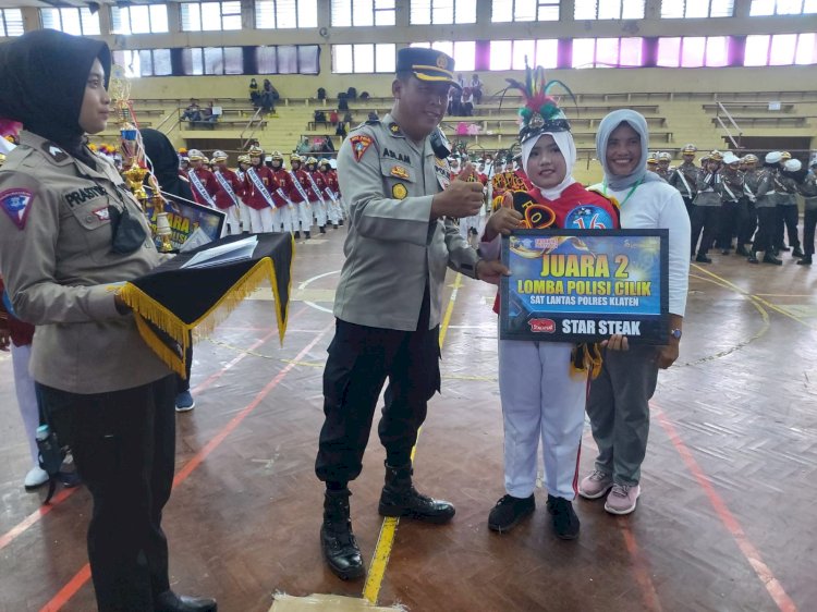 Lomba Polisi Cilik Kabupaten Klaten Tahun 2022