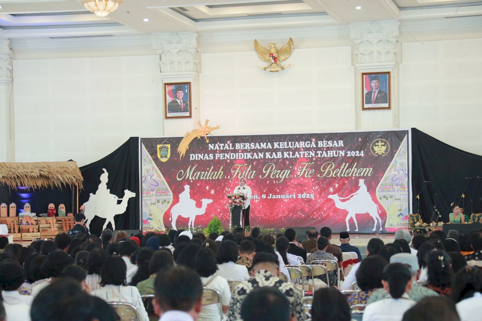 Perayaan Natal Dinas Pendidikan Kabupaten Klaten 2024