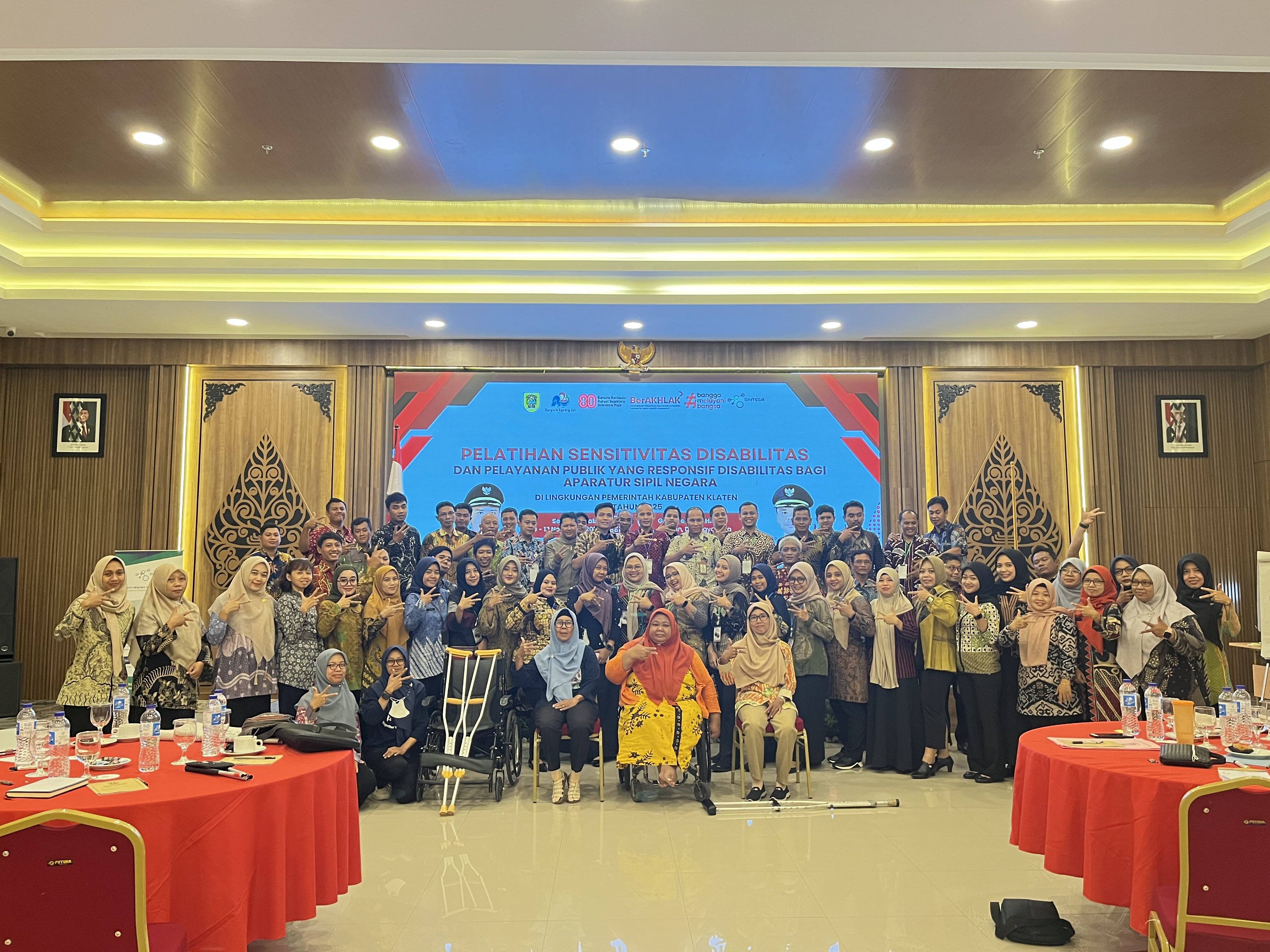 Pelatihan Sensivitas Disabilitas Dan Pelayanan Publik Yang Responsif Disabilitas Bagi ASN