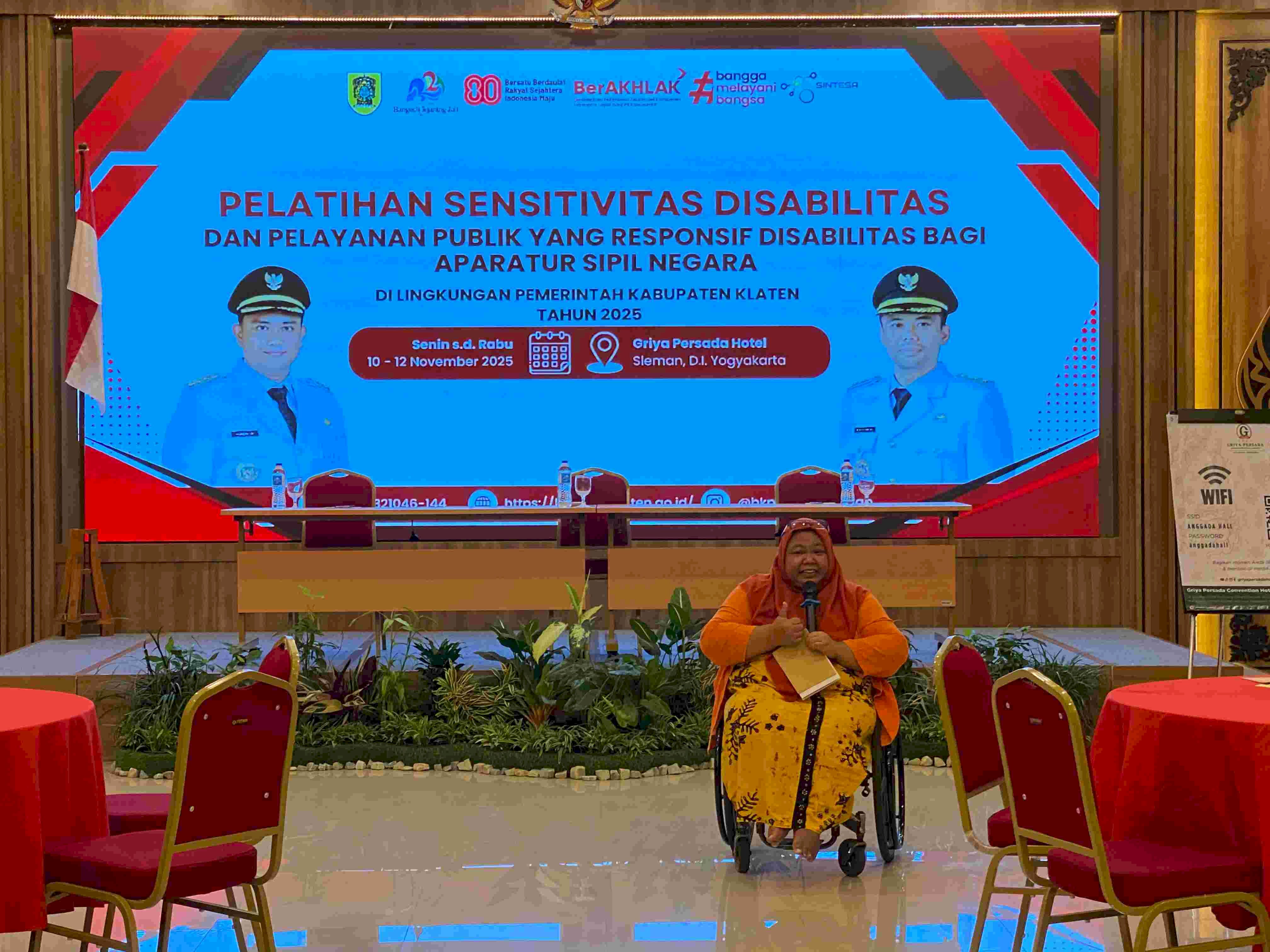 Pelatihan Sensivitas Disabilitas Dan Pelayanan Publik Yang Responsif Disabilitas Bagi ASN