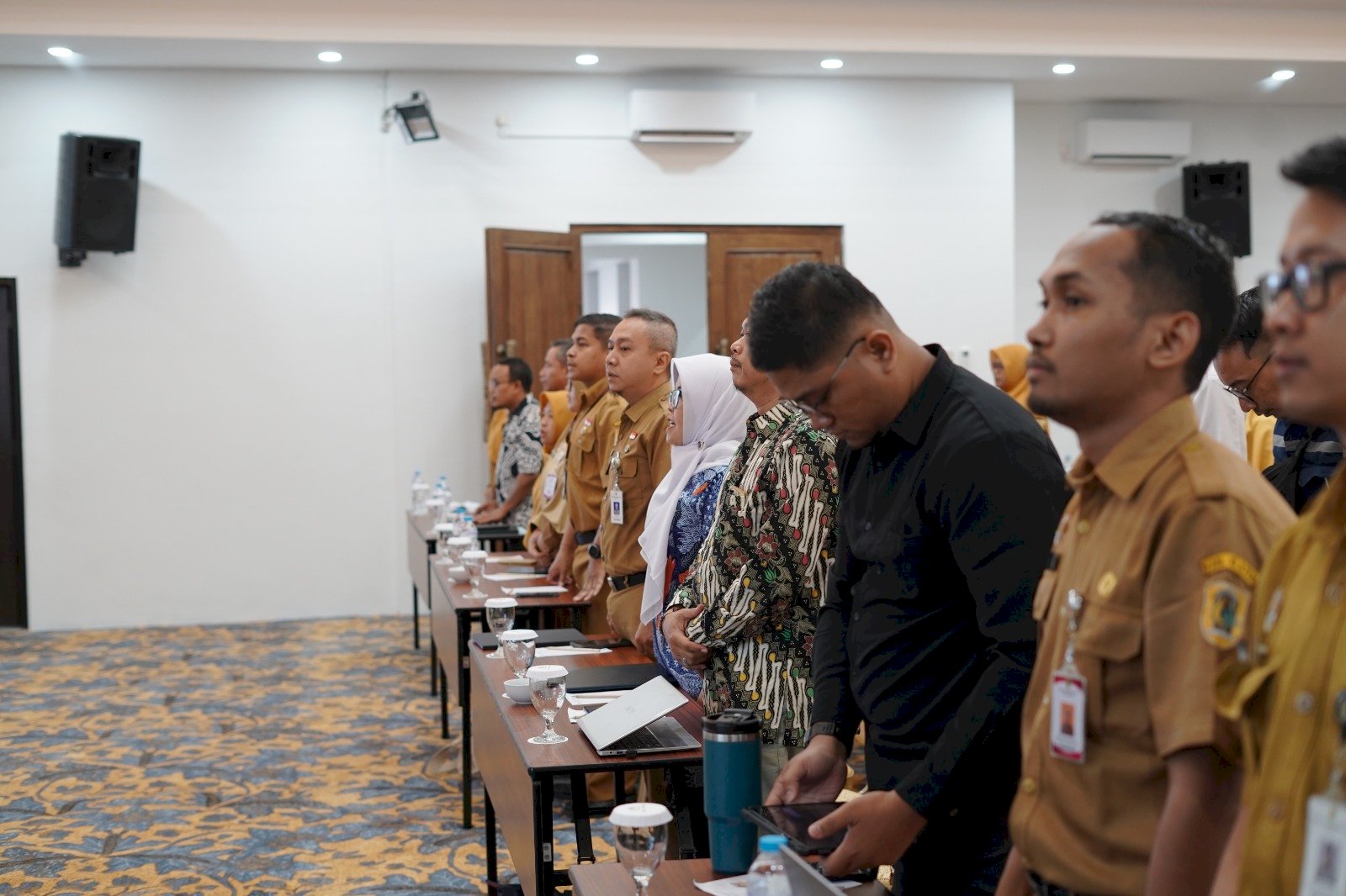 Dinas Pendidikan mengikuti Rapat Koordinasi Pengaduan LaporMasBup